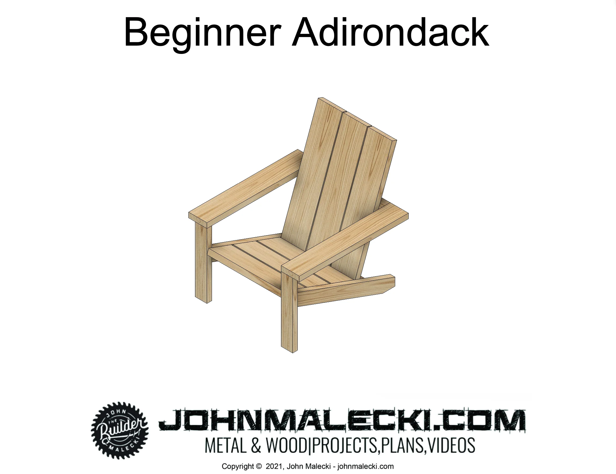 Beginner Adirondack Chair Plan - Image 3