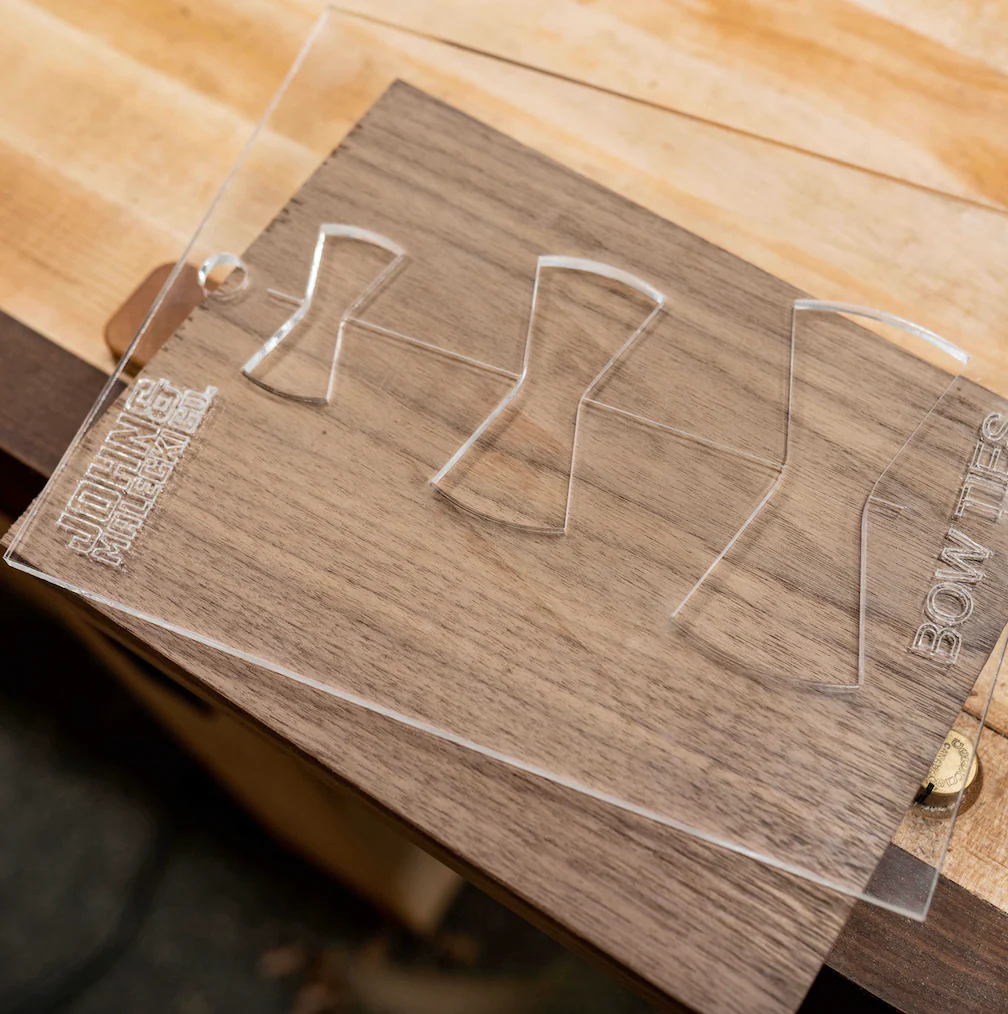 Acrylic Bow Tie Router Template - Image 5