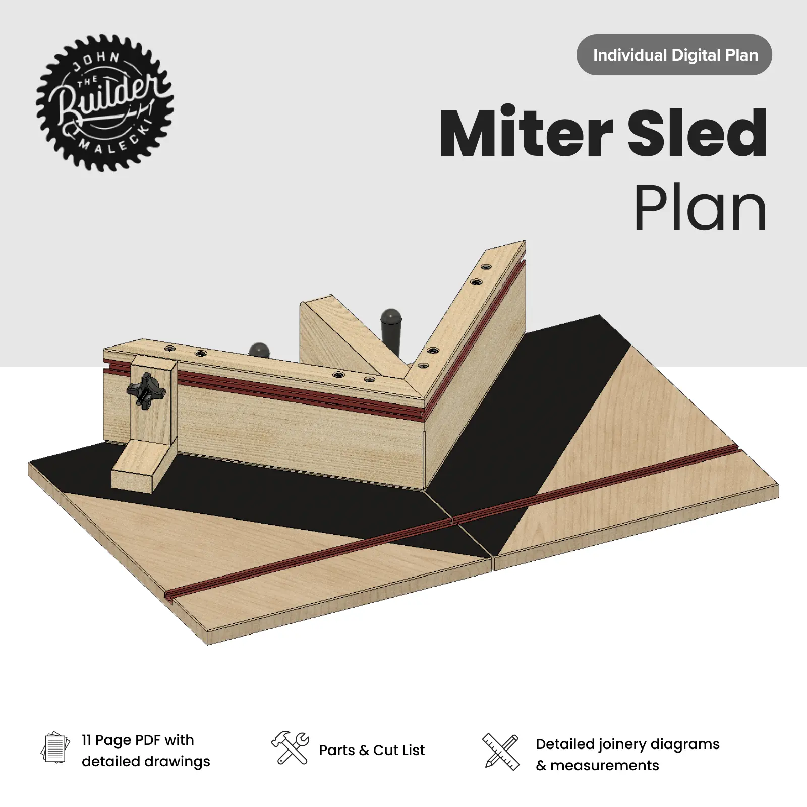 Crosscut Sled Plan Bundle - Image 3