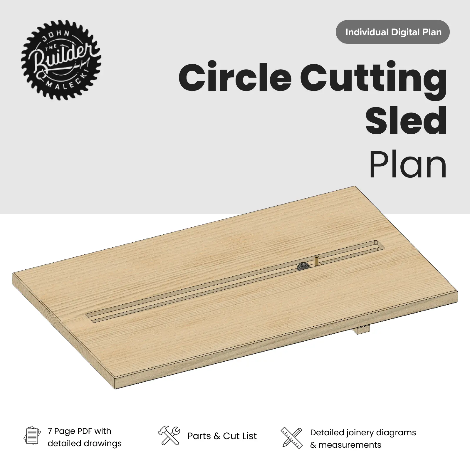 Crosscut Sled Plan Bundle - Image 4