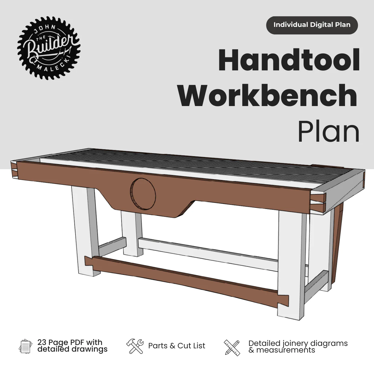 Hand Tool Workbench Plan