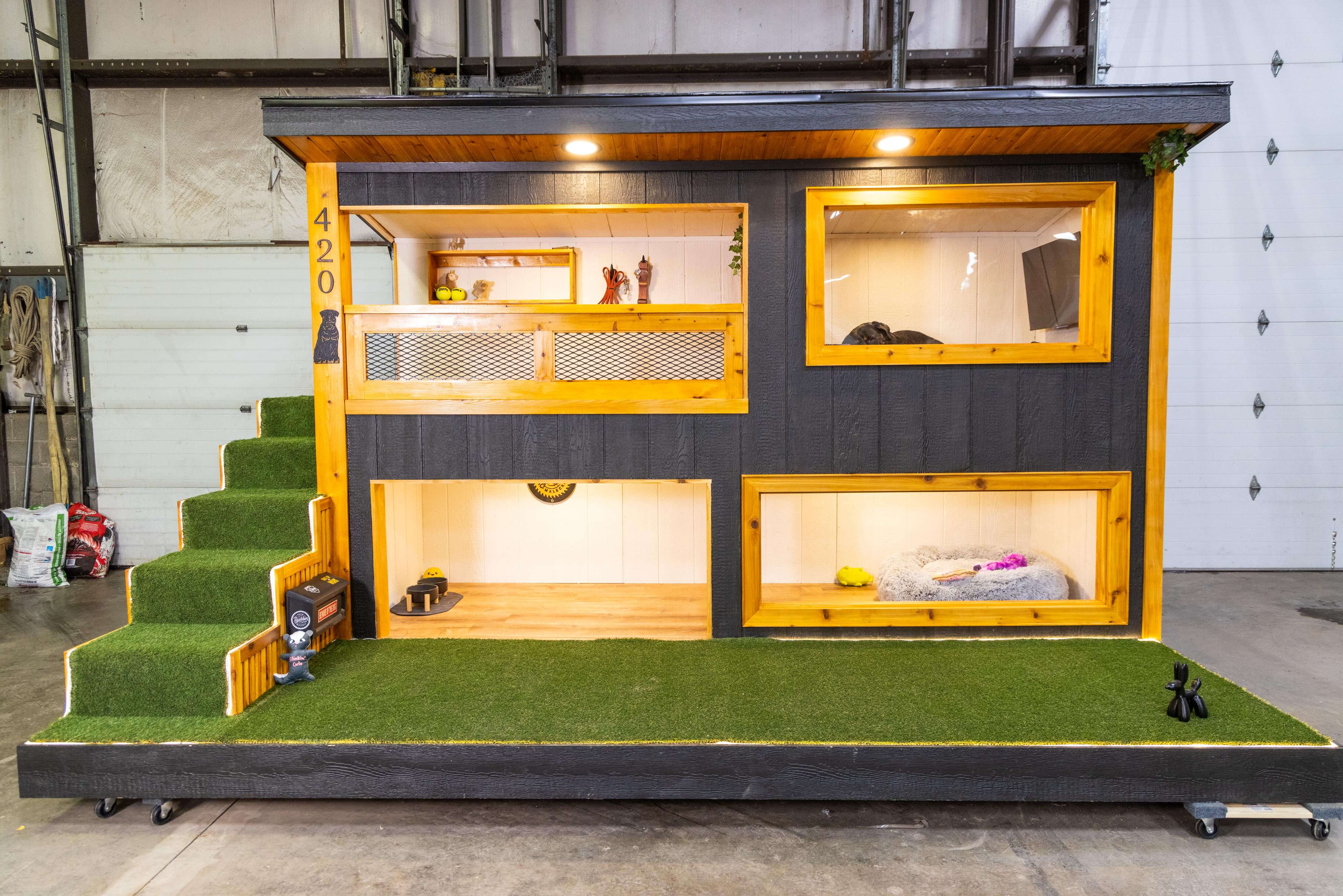 Luxury 2-Story Dog House - Image 4
