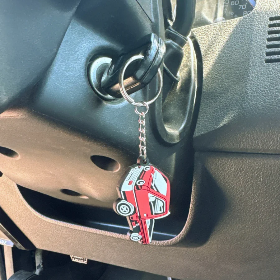 Mini Truck Silicone Keychain - Image 3
