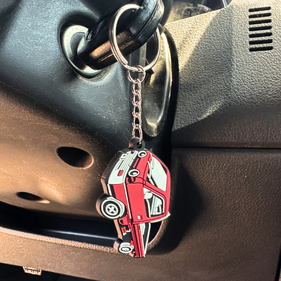 Mini Truck Silicone Keychain - Image 4